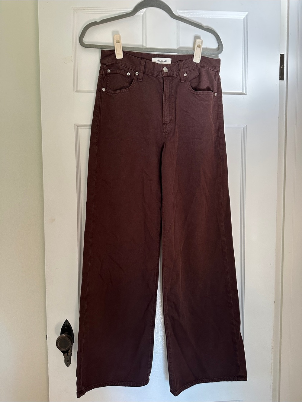 NWOT Madewell The Ultimate Wide-Leg Jean in Airy Denim